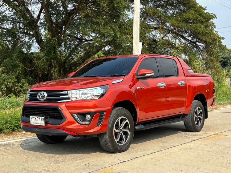 Toyota Hilux Revo 2015 2.4 Prerunner TRD Sportivo Pickup ดีเซล เกียร์อัตโนมัติ ส้ม รูปที่ 3