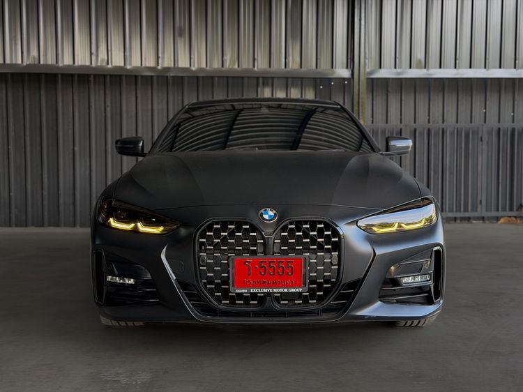 BMW Series 4 2022 430i Sedan เบนซิน ไม่ติดแก๊ส เกียร์อัตโนมัติ ดำ รูปที่ 2