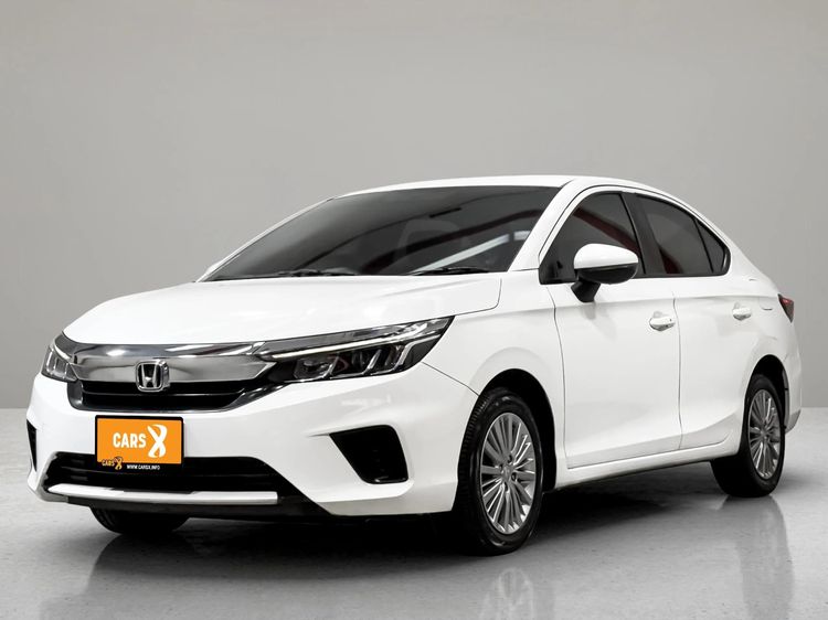 รถ Honda City 1.0 V สี ขาว