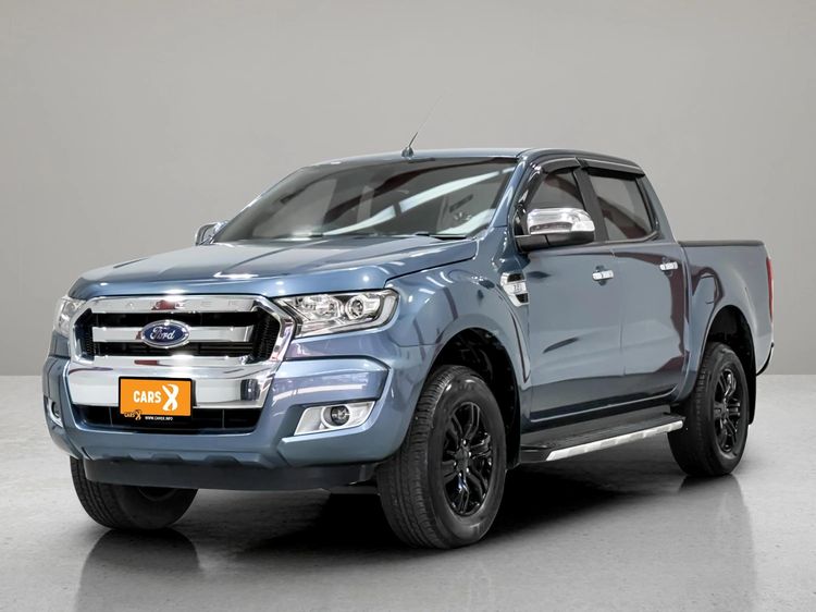 Ford Ranger 2017 2.2 Hi-Rider XLT Pickup ดีเซล ไม่ติดแก๊ส เกียร์ธรรมดา เทา