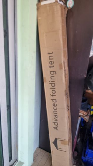 เท้นท์ขายของ 2×2ม มีผ้ากันฝน4ด้าน