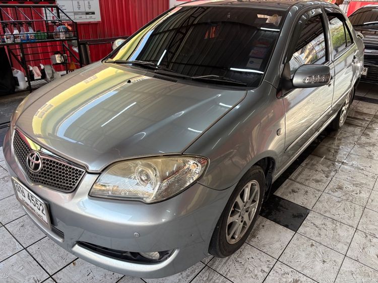 Toyota Vios 2006 1.5 E Sedan เบนซิน LPG เกียร์อัตโนมัติ เทา รูปที่ 3