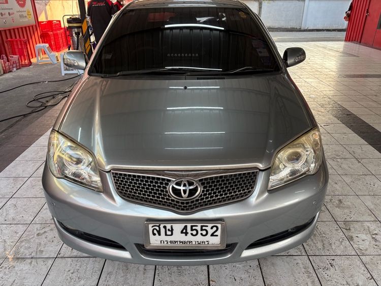Toyota Vios 2006 1.5 E Sedan เบนซิน LPG เกียร์อัตโนมัติ เทา รูปที่ 2