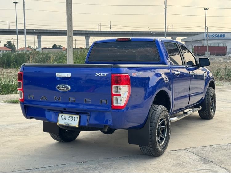 Ford Ranger 2015 2.5 Hi-Rider XLT Pickup ดีเซล ไม่ติดแก๊ส เกียร์ธรรมดา น้ำเงิน รูปที่ 2