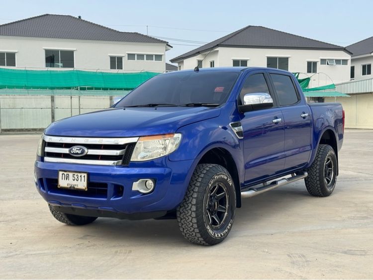 รถ Ford Ranger 2.5 Hi-Rider XLT สี น้ำเงิน