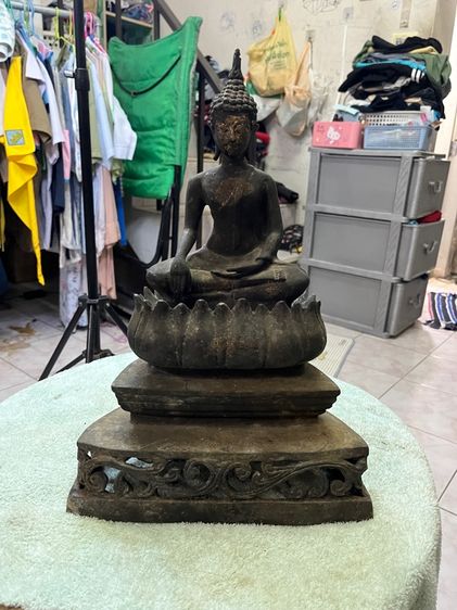 พระบูชา ฐานสูง ขนาดหน้าตัก 13ซม. สูง23 ซม. รูปที่ 6