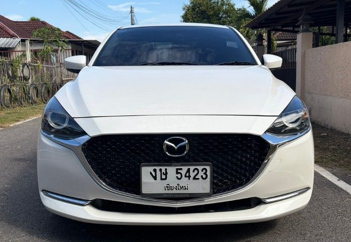 รถ Mazda Mazda 2 1.3 Skyactiv-G S Leather Sedan สี ขาว