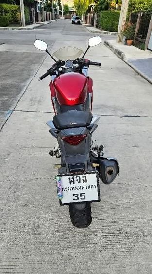 Honda CBR 250 R สีแดง-เงิน 2011