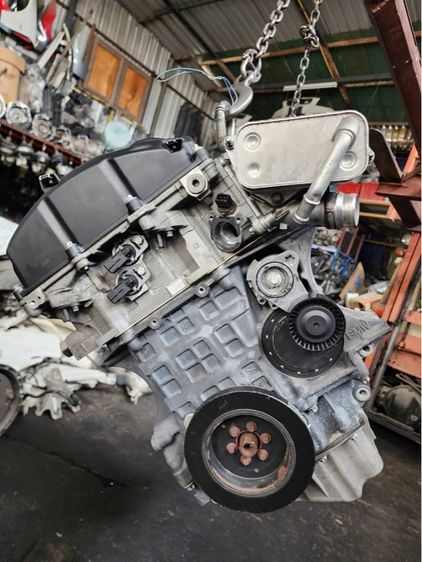 เครื่องช๊อตบล๊อค BMW N52 ฝาดำ 6 สูบ 2500cc E90 E60 E66 E83 X3 F10