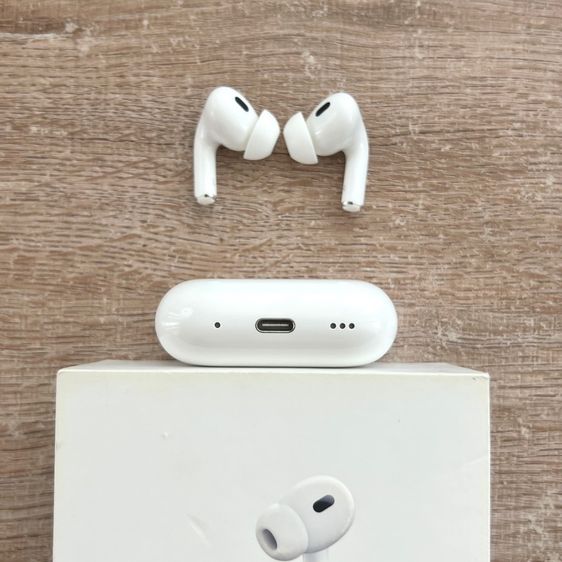 AirPods Pro 2 รุ่นล่าสุด Type C MagSafe เบสแน่นๆ ใส่สบายไม่หลุดง่าย อุปกรณ์แท้ครบกล่อง รูปที่ 9