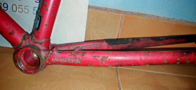 ชุดเฟรม Araya Muddy Fox MTB ล้อ26 วินเทจ MF26EXP-K ท่อเล็ก Tange Chromoly Double Butted รูปที่ 6