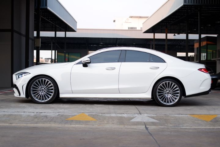 รถ Mercedes-Benz CLS-Class CLS220 D AMG สี ขาว