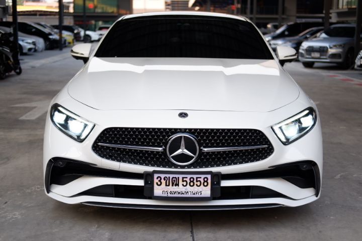 Mercedes-Benz CLS-Class 2022 CLS220 D AMG Sedan ดีเซล ไม่ติดแก๊ส เกียร์อัตโนมัติ ขาว รูปที่ 2