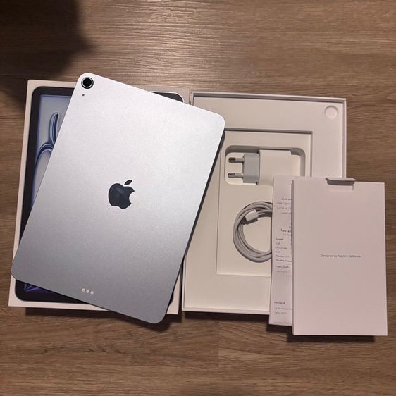 IPAD AIR 11 M3 Wifi 128gb แบต 100 ของครบ ไม่มีตำหนิ อายุ 4 เดือน รูปที่ 3