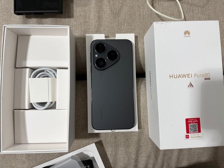 อื่นๆ 256 GB Huawei pura80 สีดำ พร้อมกล่อง