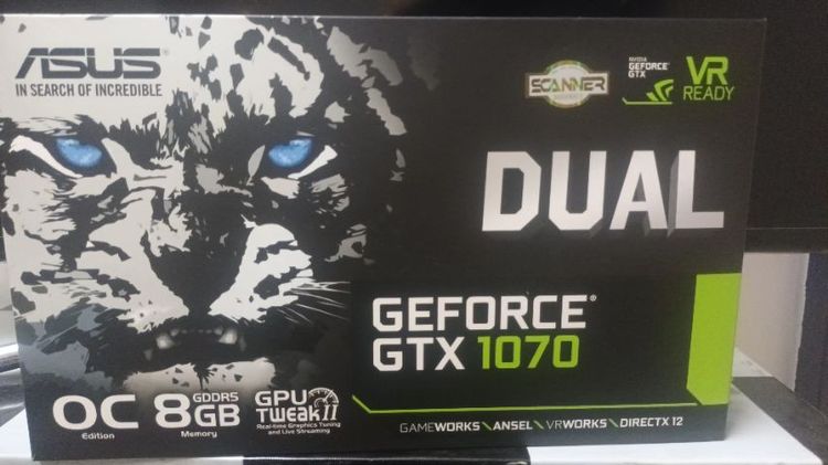 อื่นๆ การ์ดจอ ASUS GTX 1070 8G