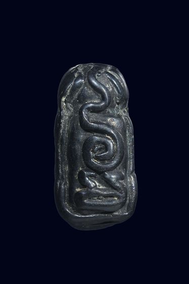 พระปิดตานั่งยองเนื้อเมฆพัตร รูปที่ 4