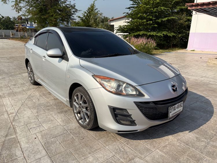 Mazda Mazda3 2013 1.6 S Plus Sedan เบนซิน ไม่ติดแก๊ส เกียร์อัตโนมัติ เทา รูปที่ 2