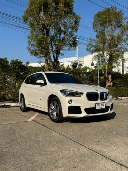รถ BMW X1 2.0 sDrive18d M Sport สี ขาว