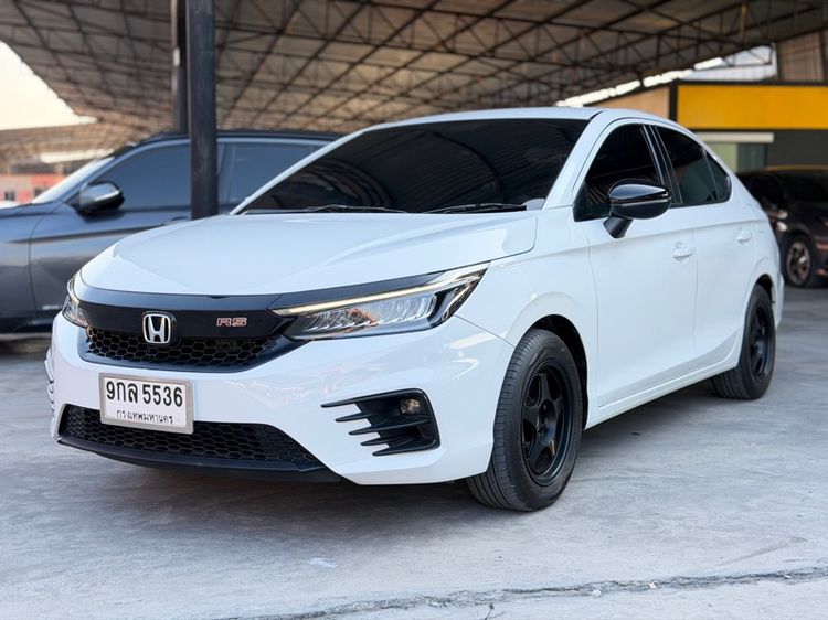Honda City 2020 1.0 RS Sedan เบนซิน ไม่ติดแก๊ส เกียร์อัตโนมัติ ขาว รูปที่ 3