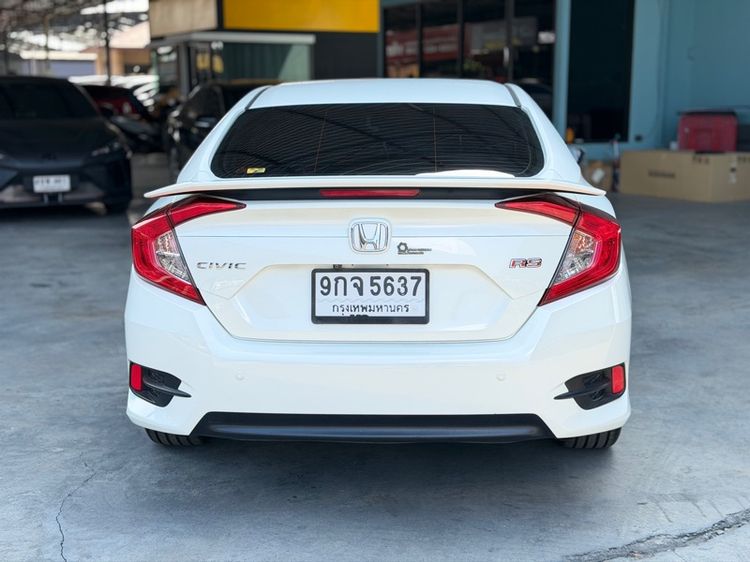 Honda Civic 2018 1.5 Turbo RS Sedan เบนซิน ไม่ติดแก๊ส เกียร์อัตโนมัติ ขาว รูปที่ 4