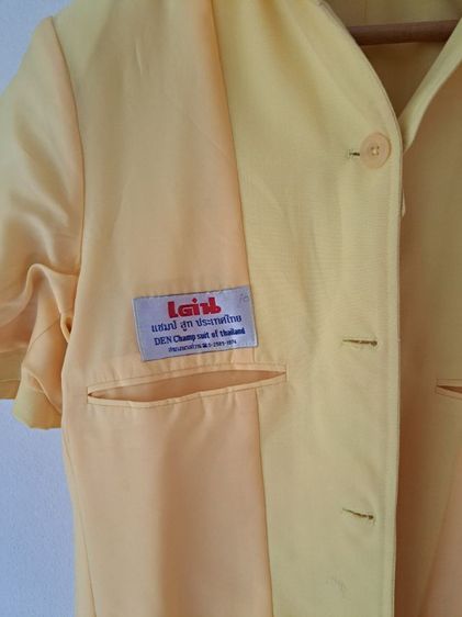 เสื้อเชิ๊ต สีเหลือง  รูปที่ 4