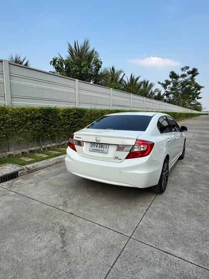 Honda Civic 2014 1.8 S i-VTEC Sedan เบนซิน เกียร์อัตโนมัติ ขาว รูปที่ 3