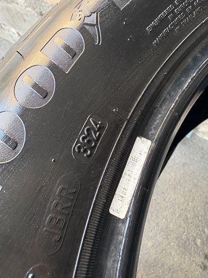 ยางGOODYEAR215-60-17 ปี24 ปีแท้  ใส่แทน 215-55-17 กับ 225-55-17 ได้เลยจ้า รูปที่ 9