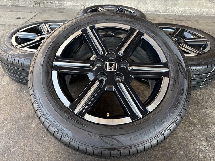 ล้อแม็กขอบ17 HONDA HRV สภาพสวยมากๆ พร้อมยางDUNLOP215-60-17 ปี24 ปีแท้ รูปที่ 3