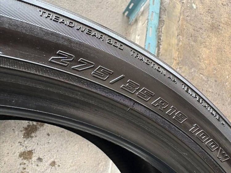 ยางYOKOHAMA245-40-19 หลัง 275-35-19 ปี23 ปีแท้  รูปที่ 9
