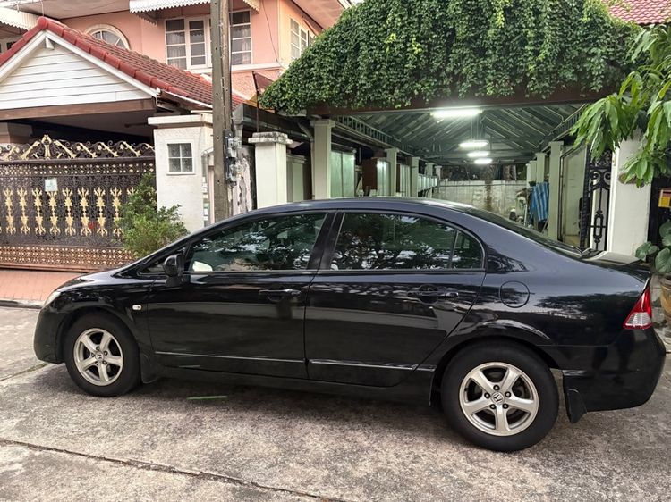 Honda Civic 2007 1.8 E i-VTEC Sedan เบนซิน ไม่ติดแก๊ส เกียร์อัตโนมัติ ดำ รูปที่ 2