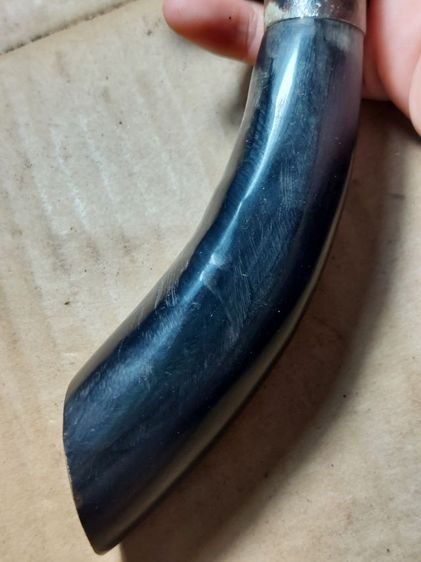 เครื่องรางมีดหมอหลวงพ่อกวยวัดโฆสิตารามด้ามเขาควายใบ 6 ยาวรวม 11 นิ้ว รูปที่ 7