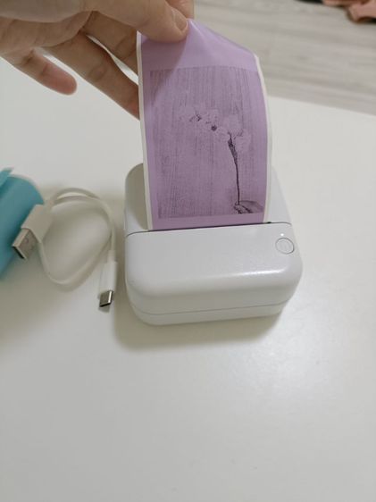 ☺️เครื่องปริ้นSticker (ปริ้นขาว-ดำ)

✅ไม่ต้องใช้หมึก สะดวก

✅แบตเตอรี่แบบชาร์จไฟ

 รูปที่ 3