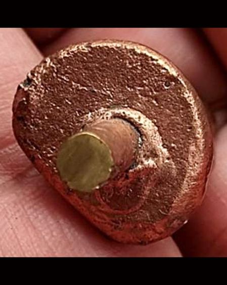 ล้างผิว รูปหล่อ-เหรียญหล่อจอบใหญ่ หลวงพ่อเงิน รุ่นปืนแตก วัดคงคาราม (บางคลานใต้) ตัดจากช่อกรรมการ รูปที่ 3