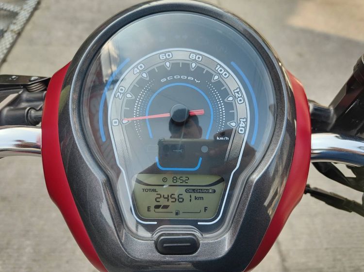🛵ยังไงก็ขาย SCOOPY-i ปี 66 เครื่องดี สีสวย(กุญแจรีโมท) เล่มชุดโอนครบ+เปลี่ยนถ่ายน้ำมันเครื่องฟรี ส่งฟรี30 ก.ม รูปที่ 8