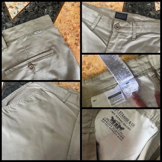 🔻LEVI’S -Chino เอว34-35 รูปที่ 5