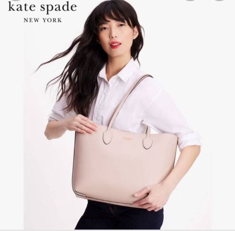 Kate Spade ของแท้ค่ะ กระเป๋าหนัง Saffiano สี French Rose รูปที่ 11