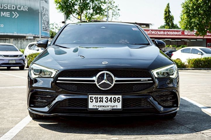 Mercedes-Benz CLA-Class 2020 CLA35 Sedan เบนซิน ไม่ติดแก๊ส เกียร์อัตโนมัติ ดำ รูปที่ 3