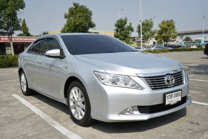 Toyota Camry 2013 2.5 G Sedan เบนซิน ไม่ติดแก๊ส เกียร์อัตโนมัติ เทา รูปที่ 4