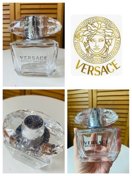 ขวดเปล่าน้ำหอมแท้ 💯 Versace Bright Crystal 100 ml ไอเท็มนักสะสม หายาก สวยหรู ตั้งโชว์เด่น