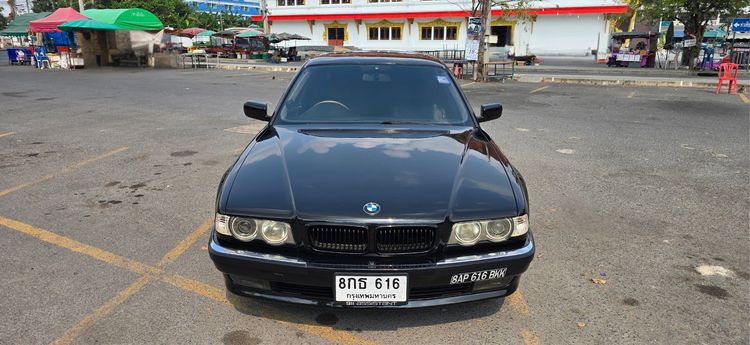 BMW Series 7 1999 730iL Sedan เบนซิน ไม่ติดแก๊ส เกียร์อัตโนมัติ ดำ รูปที่ 2