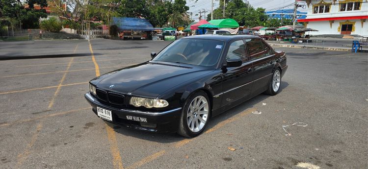 BMW Series 7 1999 730iL Sedan เบนซิน ไม่ติดแก๊ส เกียร์อัตโนมัติ ดำ รูปที่ 3