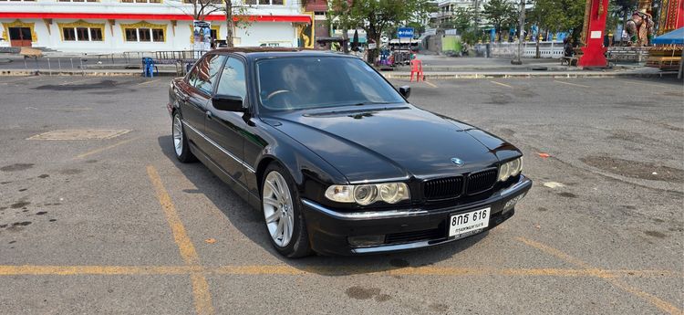 BMW Series 7 1999 730iL Sedan เบนซิน ไม่ติดแก๊ส เกียร์อัตโนมัติ ดำ