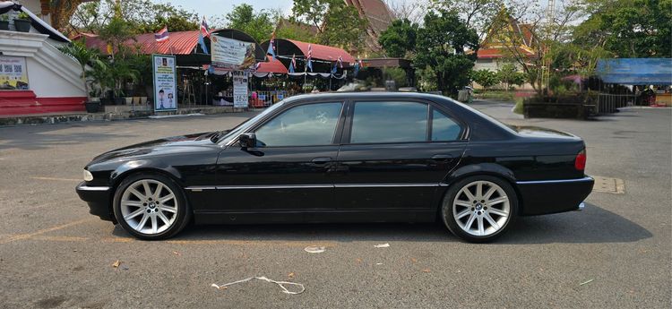 BMW Series 7 1999 730iL Sedan เบนซิน ไม่ติดแก๊ส เกียร์อัตโนมัติ ดำ รูปที่ 4