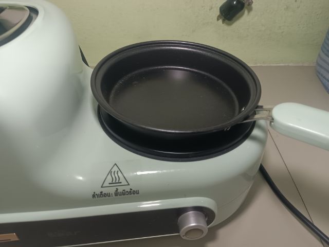 เครื่องปิ้งขนมปัง กะทะ 2In1   รูปที่ 2