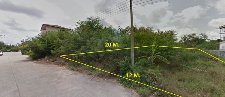 ขายที่ดินเปล่า 60 ตร.ว. ติดถนนในซอยประชาอุทิศ 90 