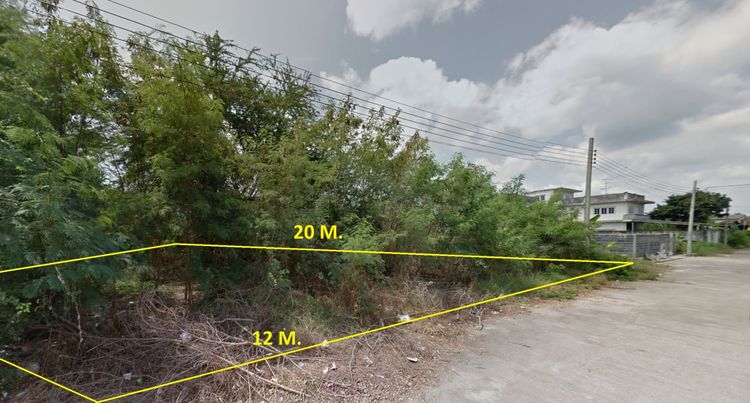 ขายที่ดินเปล่า 60 ตร.ว. ติดถนนในซอยประชาอุทิศ 90 รูปที่ 2