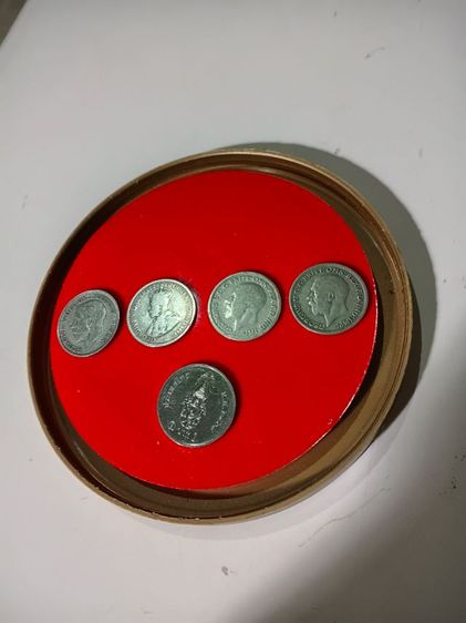 เหรียญ ธนบัตร ต่างประเทศ เหรียญ 6 เพนนี