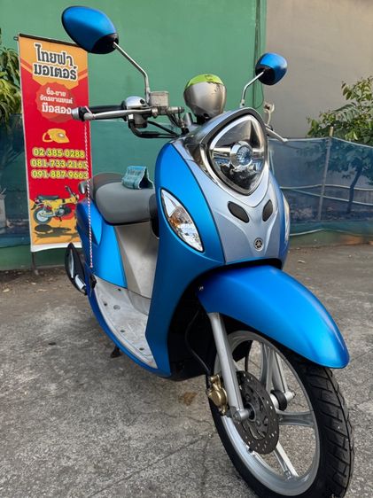 YAMAHA FINO 125 i ล้อแม็กซ์ IDLING  เครื่องดีมาก สีสวย ต้องมาดูของจริงมีสถานที่ให้ทดลองขับขี่ก่อนซื้อ รูปที่ 7