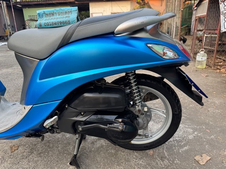 YAMAHA FINO 125 i ล้อแม็กซ์ IDLING  เครื่องดีมาก สีสวย ต้องมาดูของจริงมีสถานที่ให้ทดลองขับขี่ก่อนซื้อ รูปที่ 12